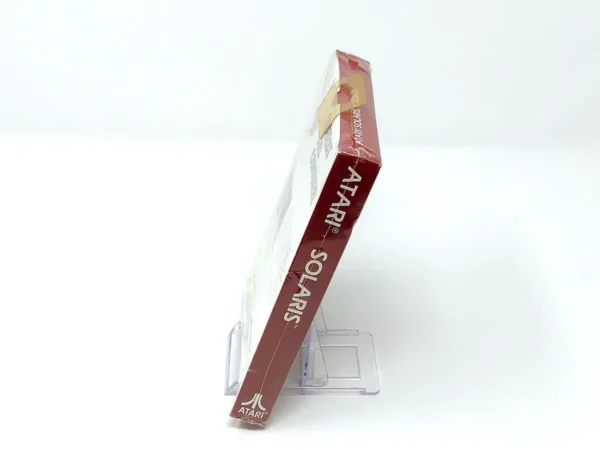 Lateral de la caja de Solaris (Precintado) para Atari
