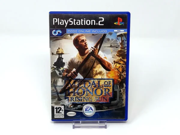 Portada de Medal of Honor: Rising Sun (ESP) para PlayStation 2, edición PAL España, de segunda mano