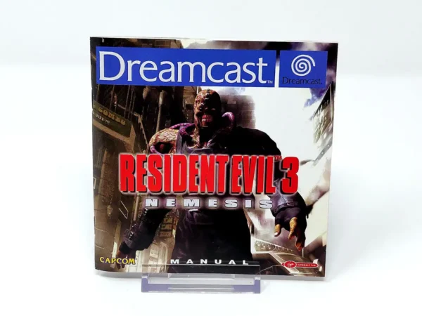 Detalle de Resident Evil 3: Nemesis (ESP) para Sega Dreamcast