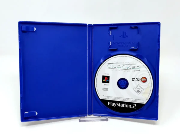 Interior del juego International Snooker Championship (UK) (Rebajado) para PlayStation 2 con disco y manual