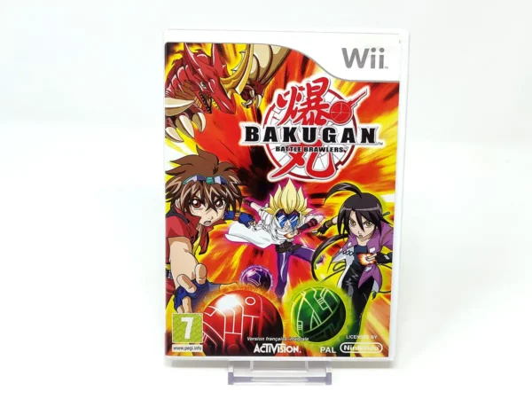 Portada de Bakugan: Battle Brawlers (FRA) para Nintendo Wii, edición PAL Francia, de segunda mano