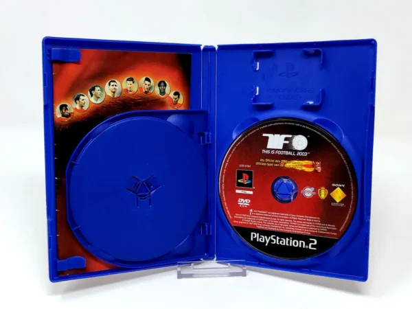 Lateral de la caja de This Is Football 2003 (FRA) para PlayStation 2