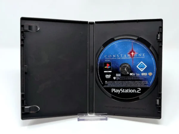 Interior del juego Constantine (FRA) (Rebajado) para PlayStation 2 con disco y manual