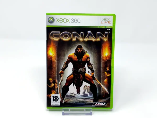 Portada de Conan (ESP) para XBOX 360, edición PAL España, de segunda mano