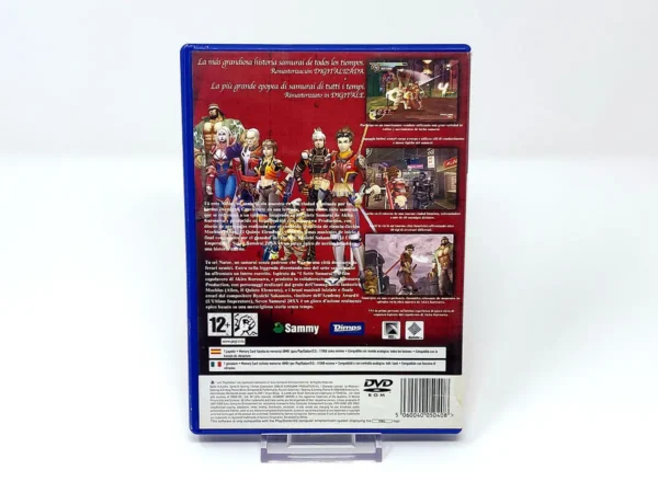 Parte trasera de Seven Samurai 20XX (ESP) (Rebajado) para PlayStation 2, edición PAL España