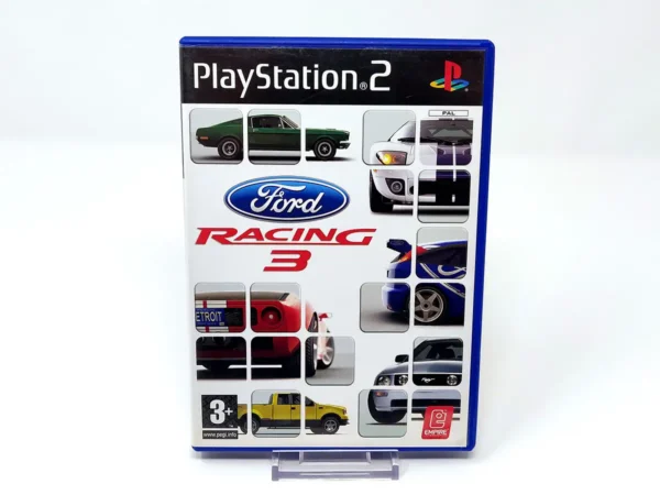 Portada de Ford Racing 3 (ESP) (v1) para PlayStation 2, edición PAL España, de segunda mano