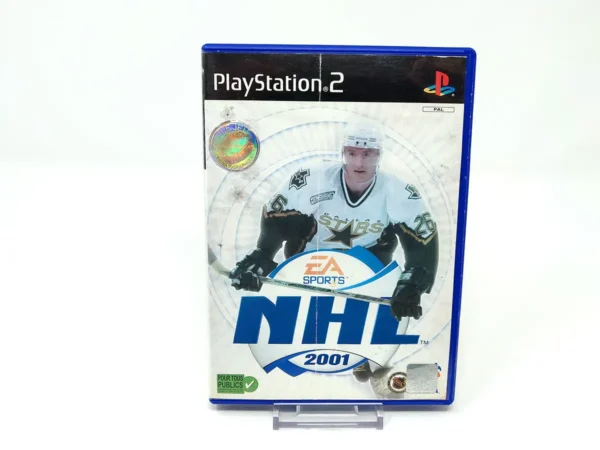 Portada de NHL 2001 (FRA) (Rebajado) para PlayStation 2, edición PAL Francia, de segunda mano
