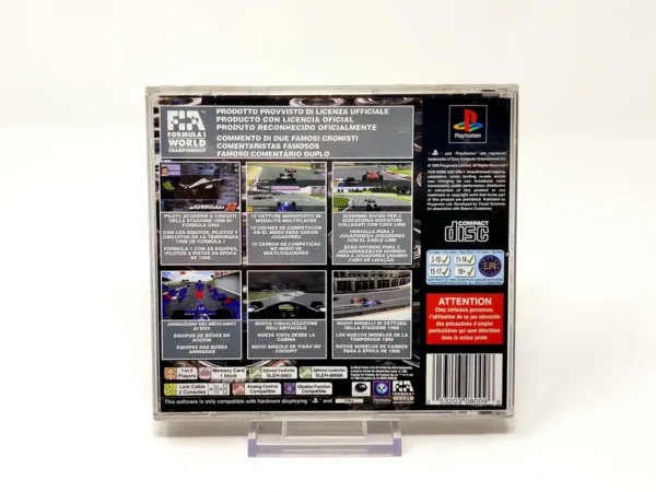 Parte trasera de Formula 1 98 (ESP) (Rebajado) para PlayStation 1, edición PAL España