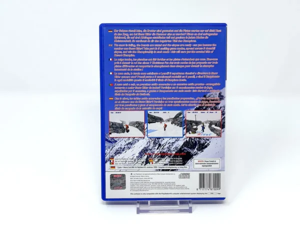 Parte trasera de Snow Rider (EUR) para PlayStation 2, edición PAL EUR