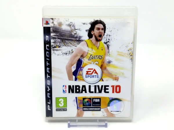 Portada de NBA Live 10 (ESP) para PlayStation 3, edición PAL España, de segunda mano