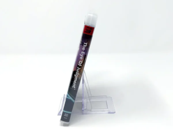 Lateral de la caja de The Eye of Judgment (ESP) para PlayStation 3