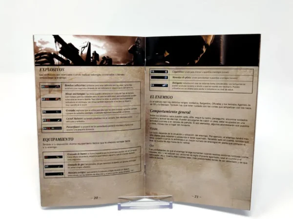 Commandos: Strike Force (ESP) (Manual) para PlayStation 2, edición PAL España, de segunda mano