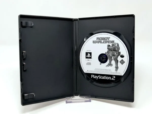 Interior del juego Robot Warlords (FRA) (Rebajado) para PlayStation 2 con disco y manual
