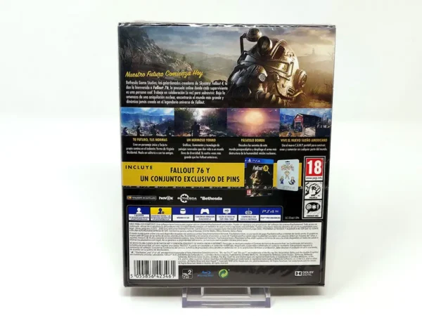 Parte trasera de Fallout 76 (Amazon Special Edition) (ESP) (Precintado) para PlayStation 4, edición PAL España
