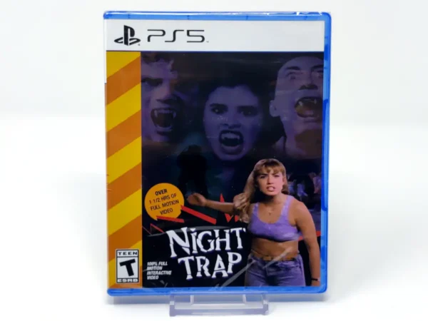 Portada de Night Trap (USA) (Limited Run) (Precintado) para PlayStation 5, edición NTSC USA, nuevo