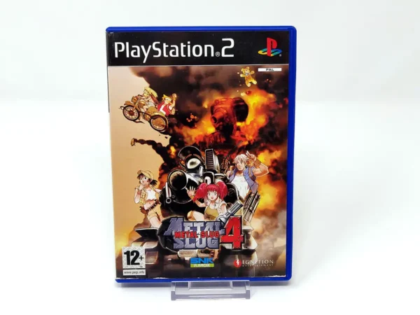 Portada de Metal Slug 4 (ESP) (Rebajado) para PlayStation 2, edición PAL España, de segunda mano