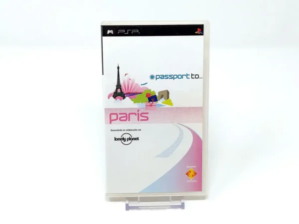Portada de Passport to... Paris (ESP) (Promo) para PSP, edición PAL España, de segunda mano