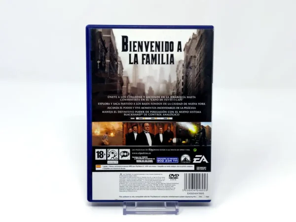 Parte trasera de El Padrino (ESP) (Rebajado) para PlayStation 2, edición PAL España