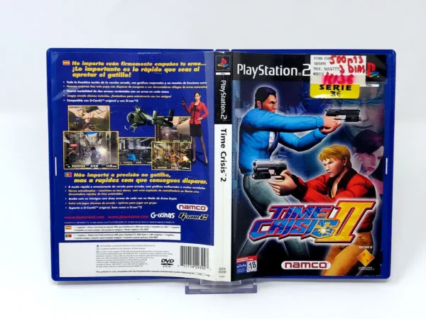 Time Crisis II (ESP) (Carátula) (Rebajado) para PlayStation 2, edición PAL España, de segunda mano