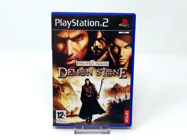 Portada de Forgotten Realms: Demon Stone (ESP) para PlayStation 2, edición PAL España, de segunda mano