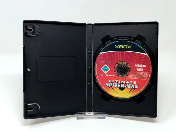 Interior del juego Ultimate Spider-Man (ESP) (Rebajado) para XBOX con disco y manual