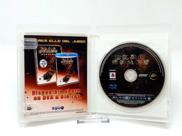 Interior del juego Dead Space (ESP) (Rebajado) para PlayStation 3 con disco y manual