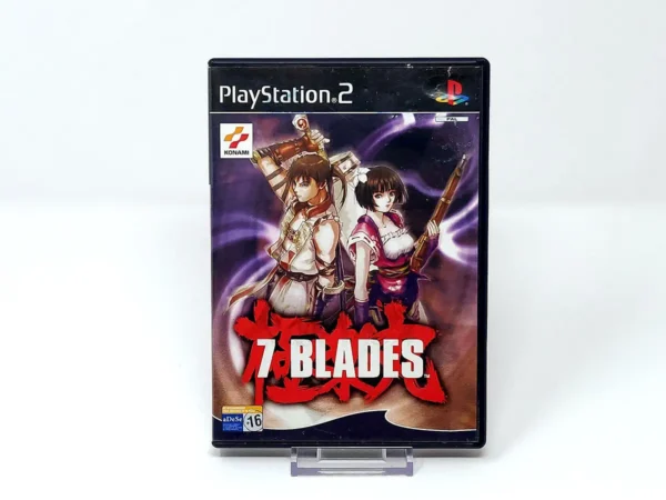 Portada de 7 Blades (ESP) (v1) para PlayStation 2, edición PAL España, de segunda mano