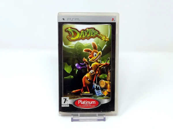 Portada de Daxter (ESP) (Platinum) para PSP, edición PAL España, de segunda mano
