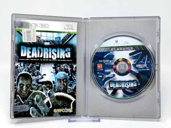 Interior del juego Dead Rising (ESP) (Classics) (Rebajado) para XBOX 360 con disco y manual