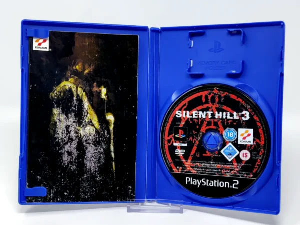 Interior del juego Silent Hill 3 (ESP) (Rebajado) para PlayStation 2 con disco y manual