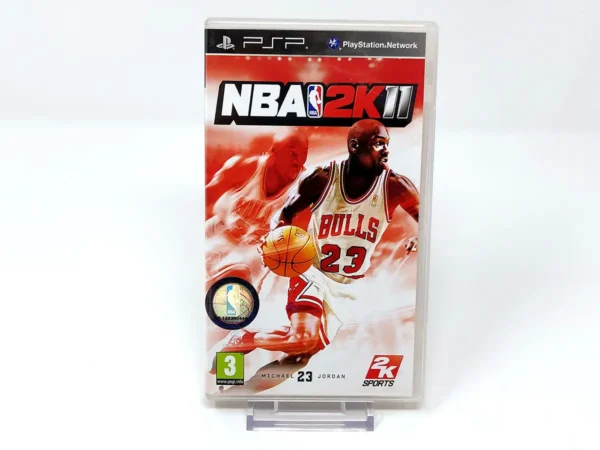 Portada de NBA 2K11 (ESP) para PSP, edición PAL España, de segunda mano