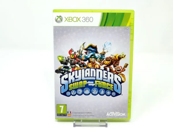 Portada de Skylanders: Swap Force (ESP) para XBOX 360, edición PAL España, de segunda mano