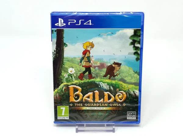 Portada de Baldo the Guardian Owls (ESP) (Precintado) para PlayStation 4, edición PAL España, nuevo