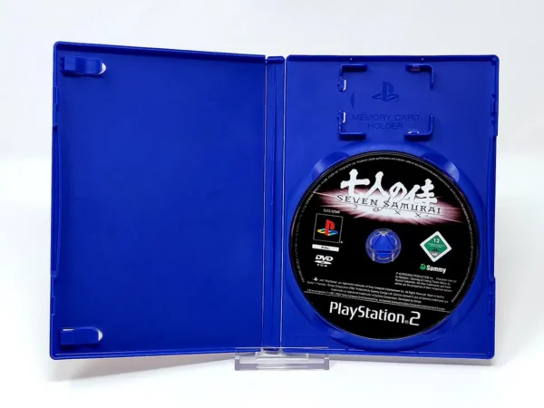 Interior del juego Seven Samurai 20XX (ESP) (Rebajado) para PlayStation 2 con disco y manual