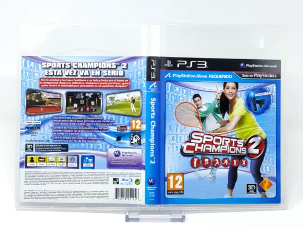 Sports Champions 2 (ESP) (Carátula) para PlayStation 3, edición PAL España, de segunda mano