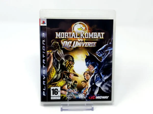 Portada de Mortal Kombat vs. DC Universe (ESP) para PlayStation 3, edición PAL España, de segunda mano