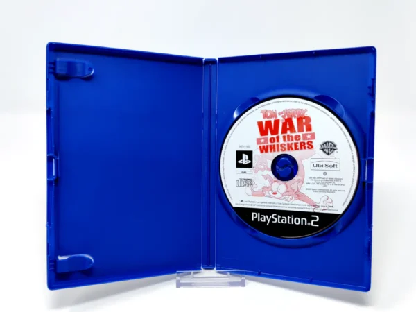 Interior del juego Tom & Jerry en la Guerra de los Bigotes (ESP) (Rebajado) para PlayStation 2 con disco y manual