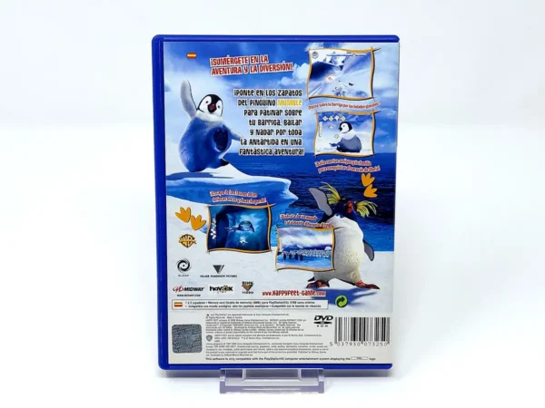 Parte trasera de Happy Feet (ESP) (Rebajado) para PlayStation 2, edición PAL España