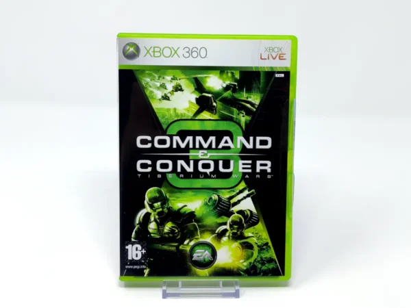 Portada de Command & Conquer 3: Tiberium Wars (ESP) para XBOX 360, edición PAL España, de segunda mano