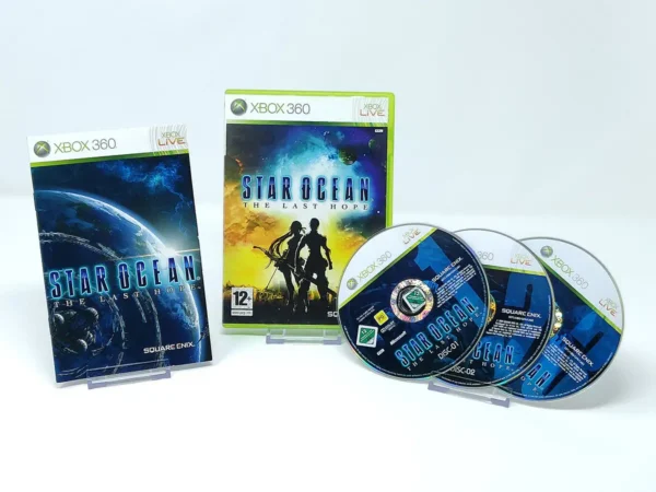 Lateral de la caja de Star Ocean: The Last Hope (UK) para XBOX 360