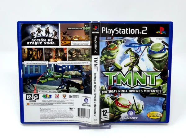 TMNT: Tortugas Ninja Jóvenes Mutantes (ESP) (Carátula) para PlayStation 2, edición PAL España, de segunda mano
