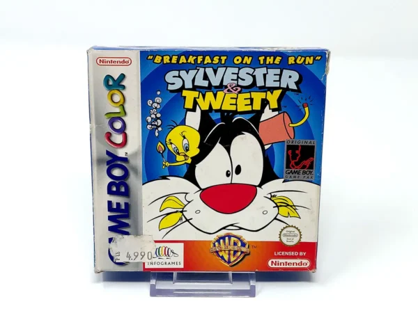 Sylvester & Tweety: Breakfast on the Run (ESP) (Caja) para Nintendo Game Boy Color, edición PAL España, de segunda mano