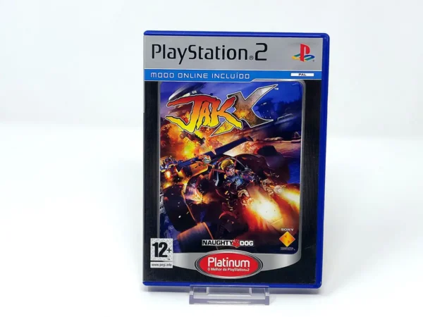 Portada de Jak X (POR) (Platinum) para PlayStation 2, edición PAL Portugal, de segunda mano