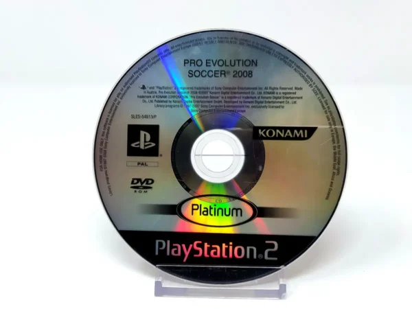 PES 2008: Pro Evolution Soccer (ESP) (Platinum) (Disco) para PlayStation 2, edición PAL España, de segunda mano