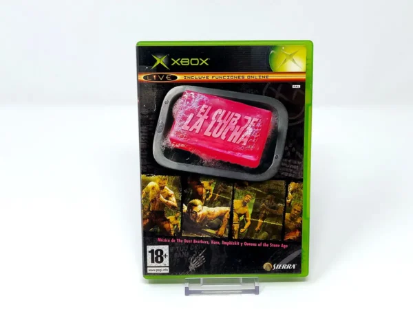 Portada de El Club de la Lucha (ESP) para XBOX, edición PAL España, de segunda mano
