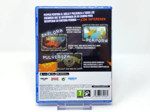 Parte trasera de Pepper Grinder (ESP) (Precintado) para PlayStation 5, edición PAL España