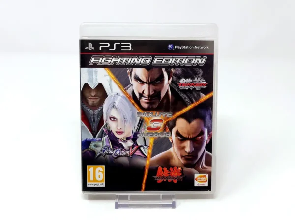 Portada de Fighting Edition (ESP) para PlayStation 3, edición PAL España, de segunda mano