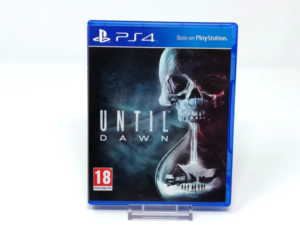 Portada de Until Dawn (ESP) para PlayStation 4, edición PAL España, de segunda mano