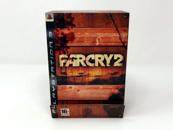 Portada de Far Cry 2 (Pack Coleccionista) (ESP) para PlayStation 3, edición PAL España, de segunda mano