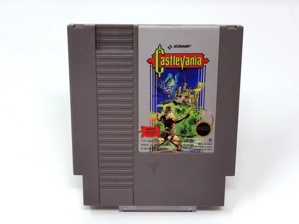 Portada de Castlevania (EUR) (Cartucho) para NES, edición PAL EUR, de segunda mano